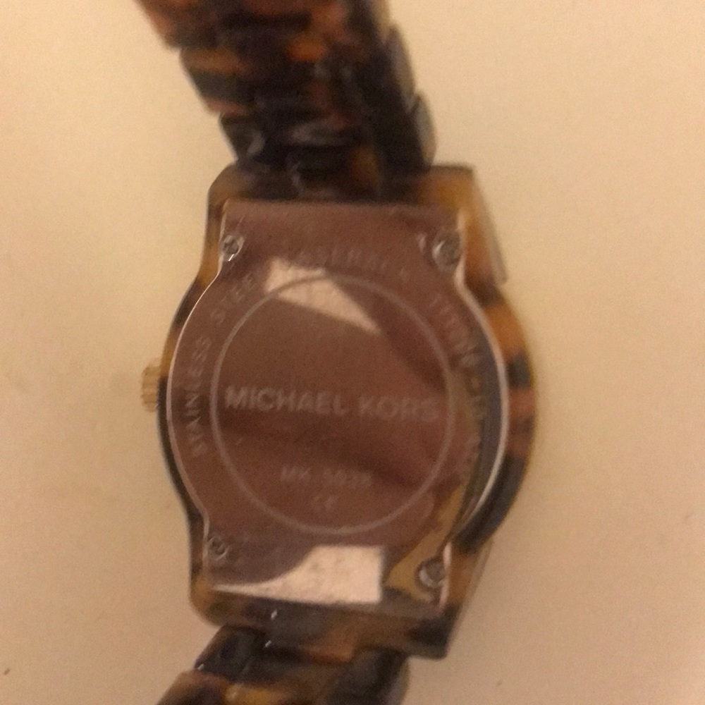 Michael Kors Tortoise Shell Watch - image 3